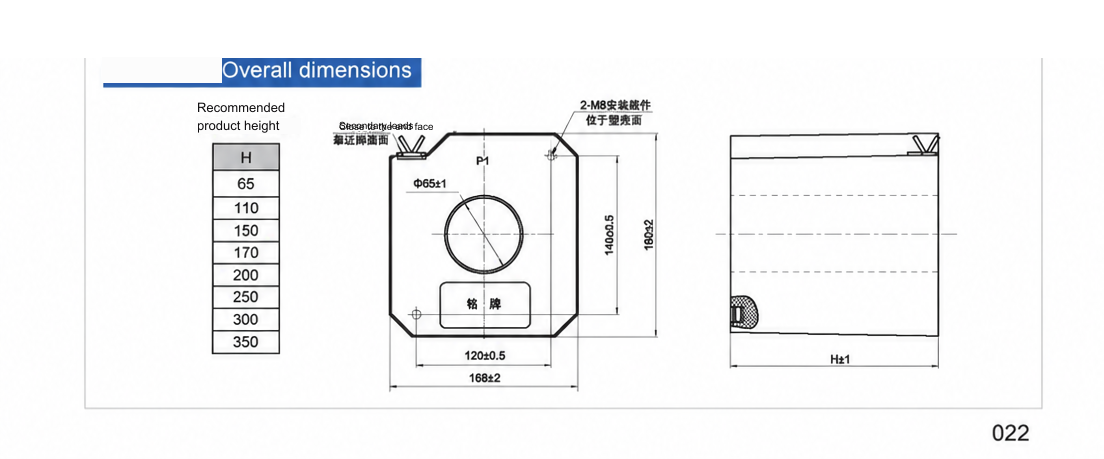 CGIS1765 specification drawing