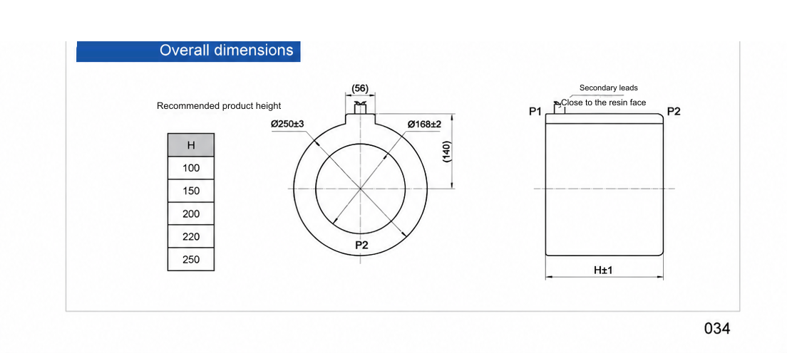 CGIS2517 specification drawing