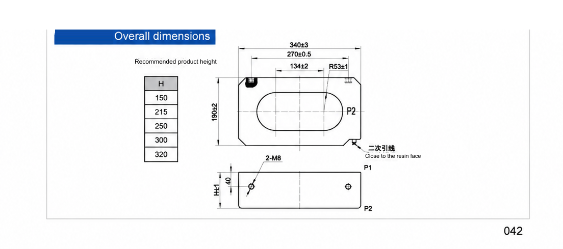 CGIS3411 specification drawing
